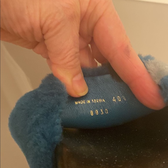 Prada Mink Fur Slides - Picture 5 of 5